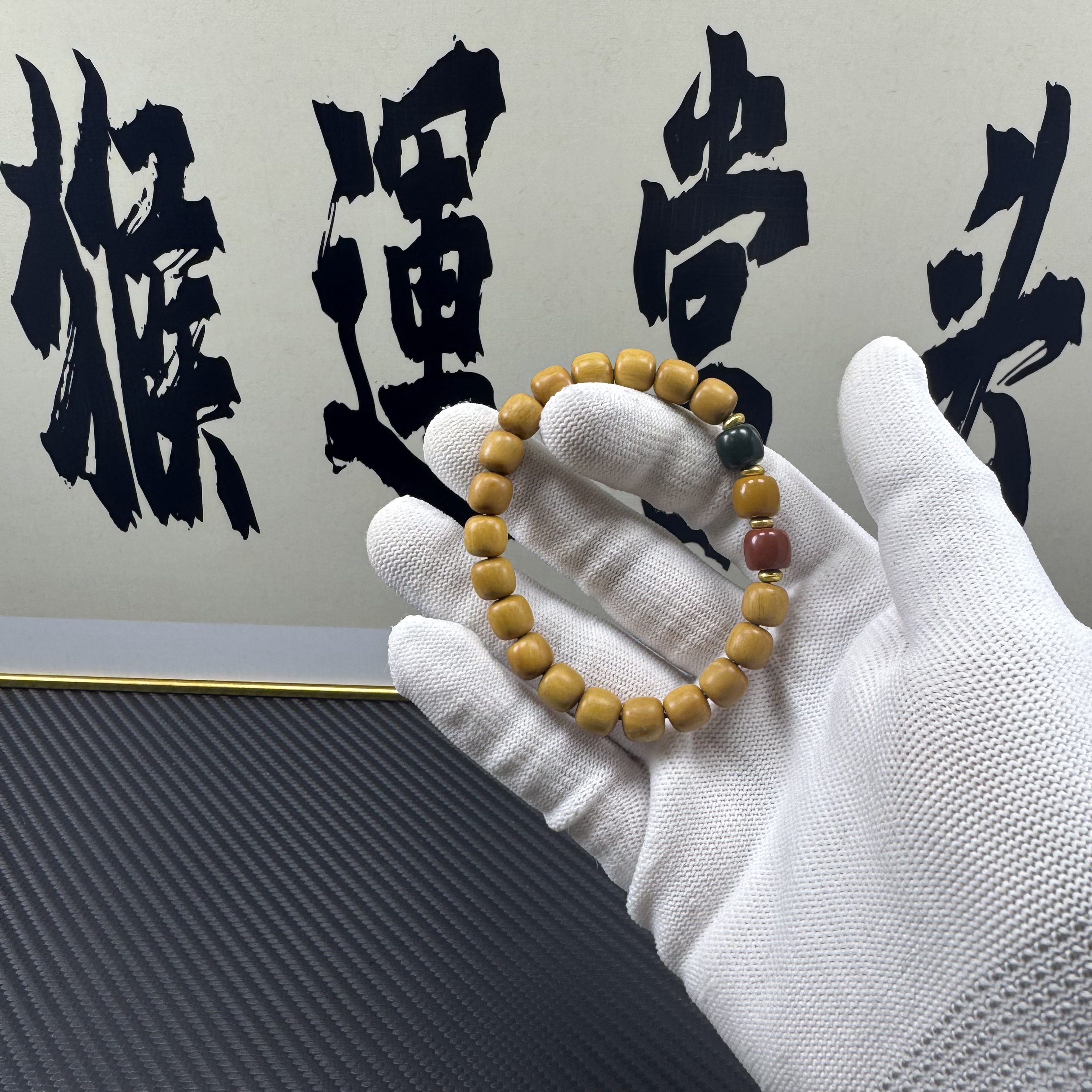 天然【桃木】A+老桃木手串男士护身本命年木质转运佛珠精心盘玩