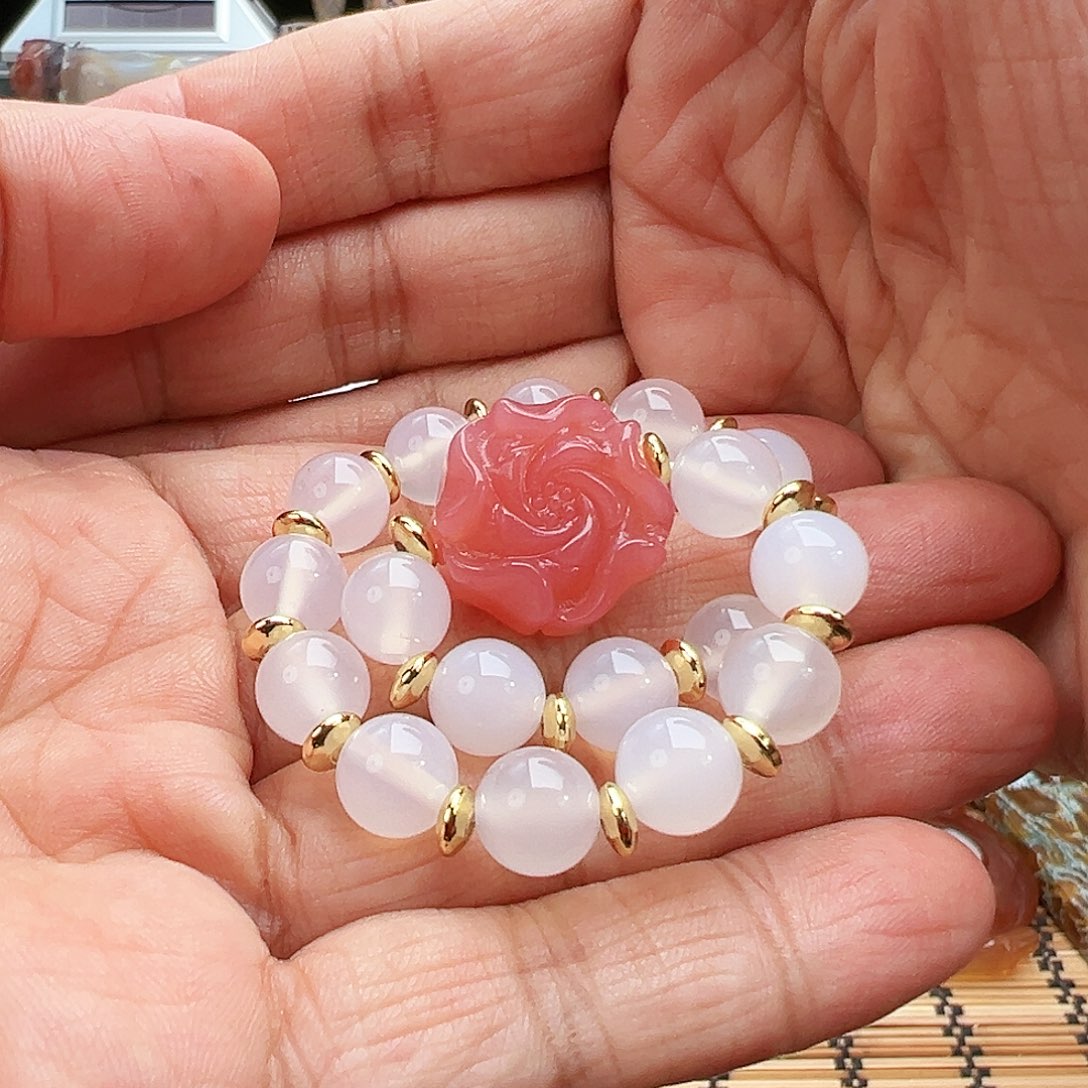 未镶嵌玛瑙/玉髓珠宝半成品