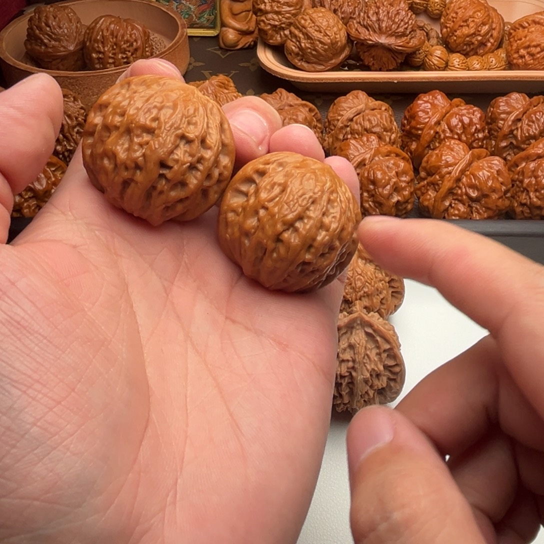 吊坠文玩核桃铁锤