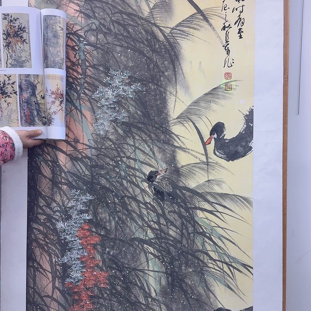 国画多次参加国内外大型