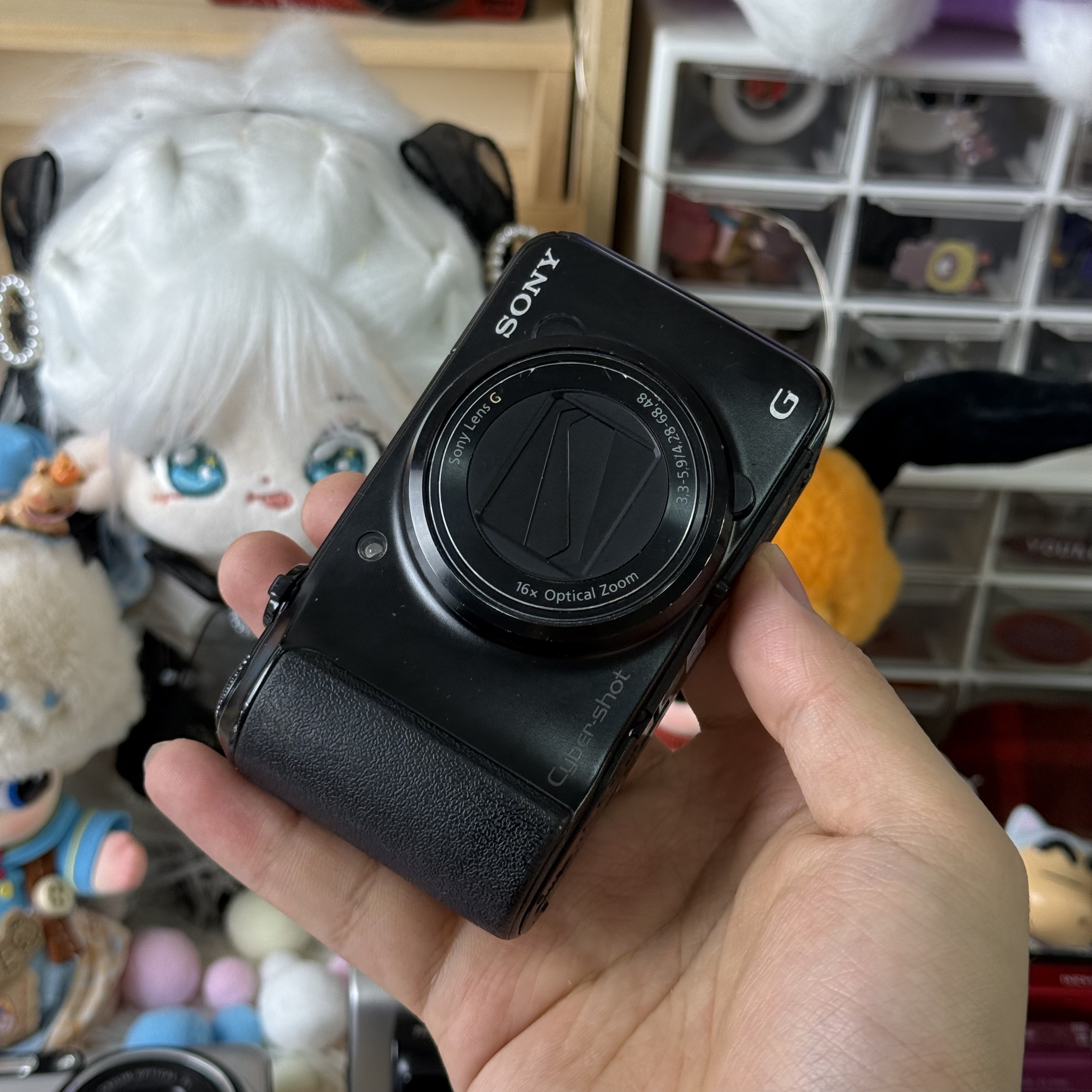 9新 Sony/索尼 索尼hx10小长焦色彩感好滤镜多适合新手带配件