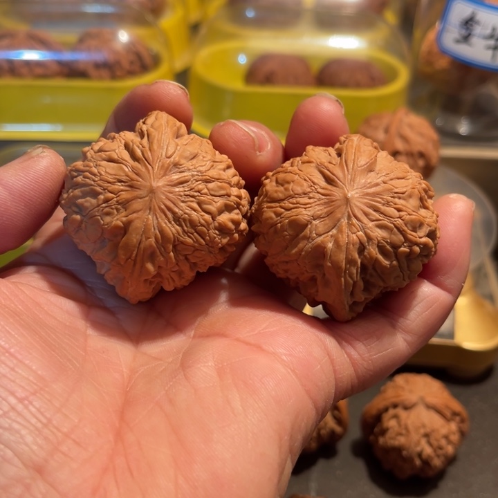 文玩核桃把件和尚头44