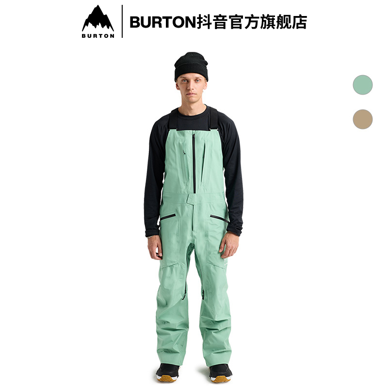 BURTON伯顿25-26新品男士[ak]FREE BIRD GORETEX 3L户外背带裤