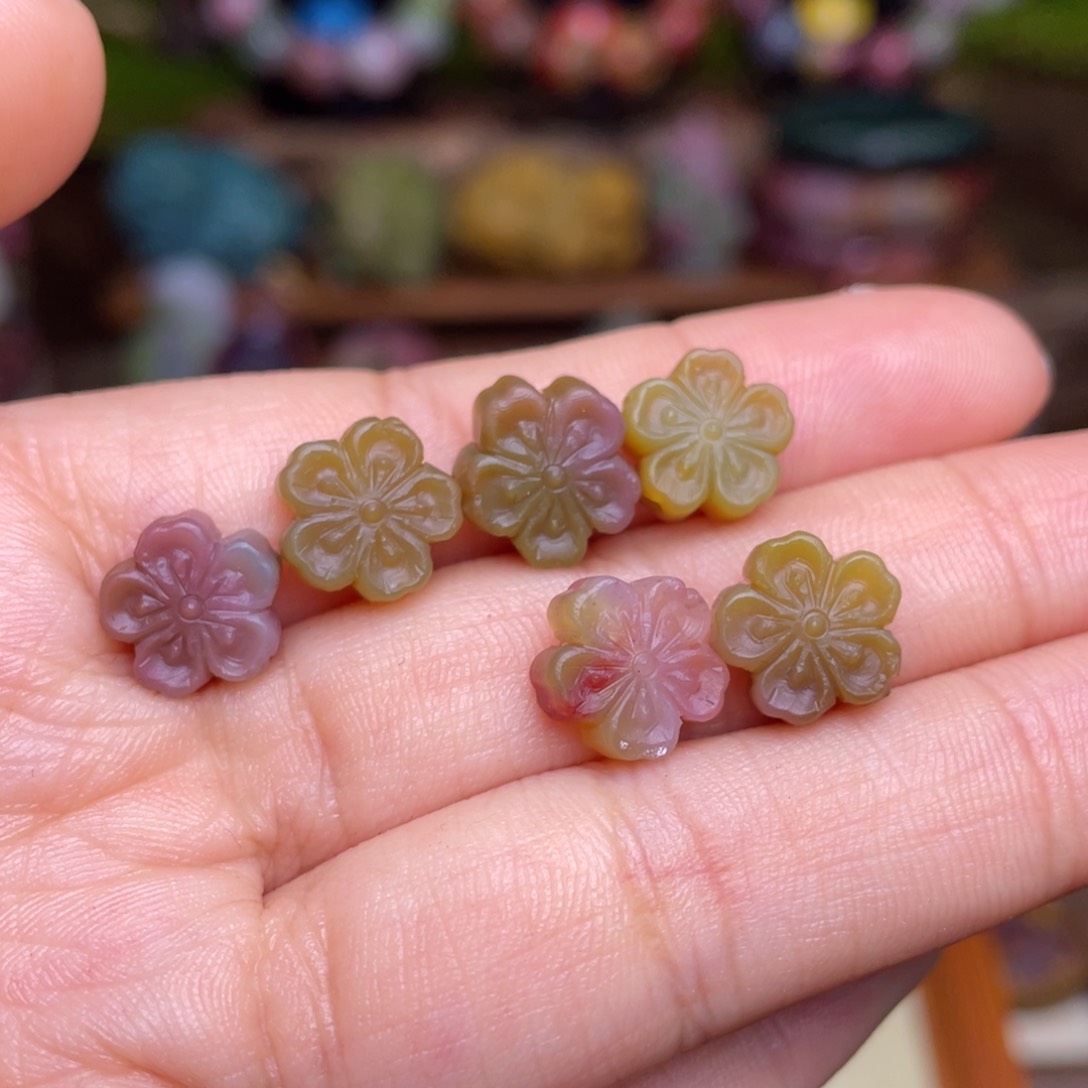 玛瑙/玉髓珠宝半成品未镶嵌盐源玛瑙福利打包