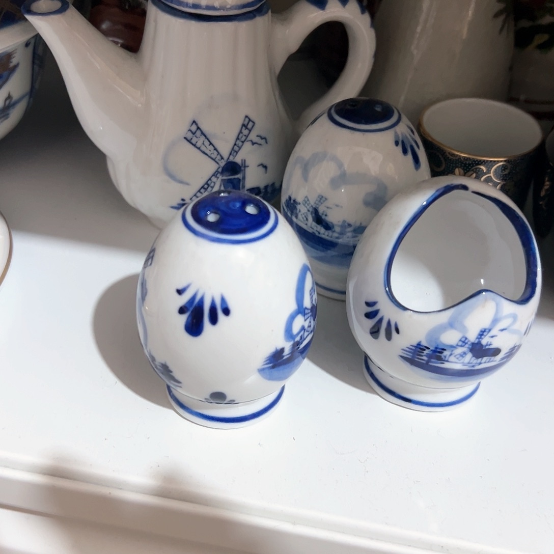 玻璃四件套调料罐咖啡杯