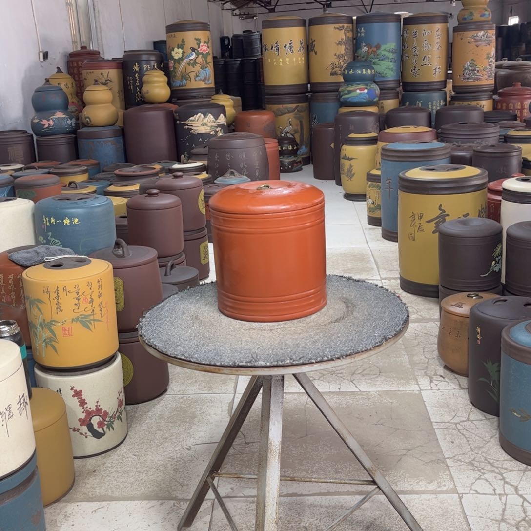 紫砂茶叶罐茶叶罐