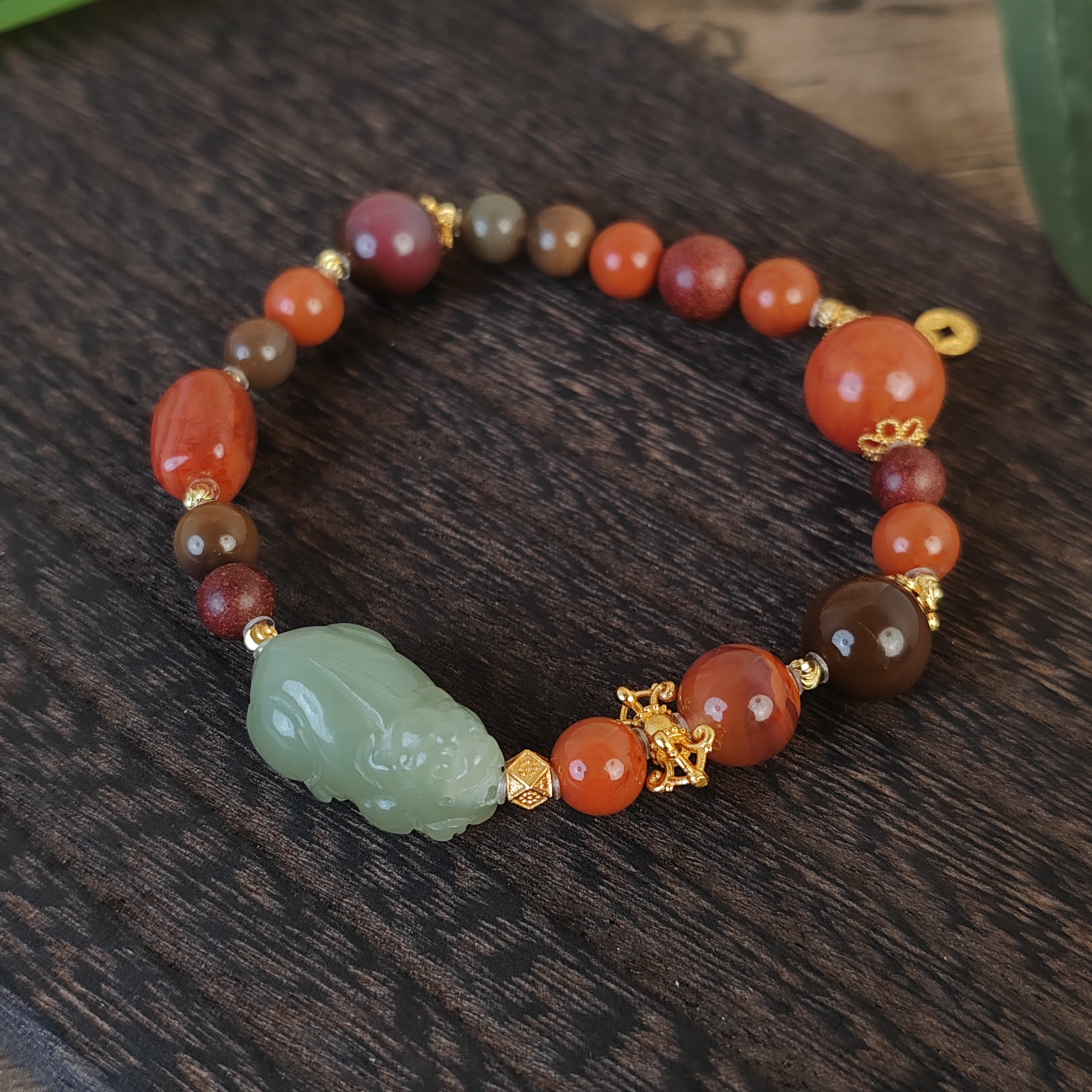 合香貔貅原创设计单圈手串（多样性发其一）