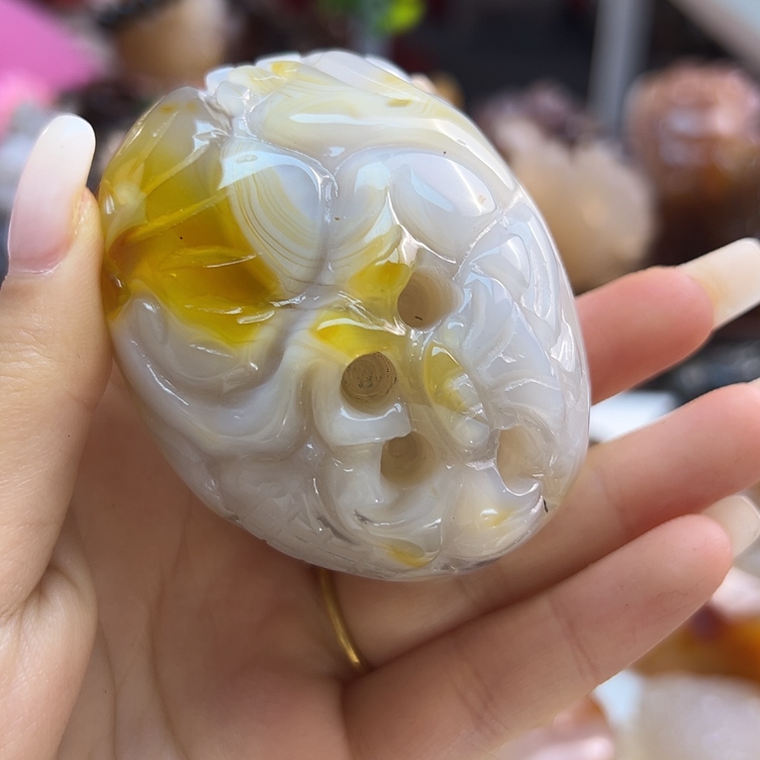 玛瑙/玉髓未镶嵌颈饰