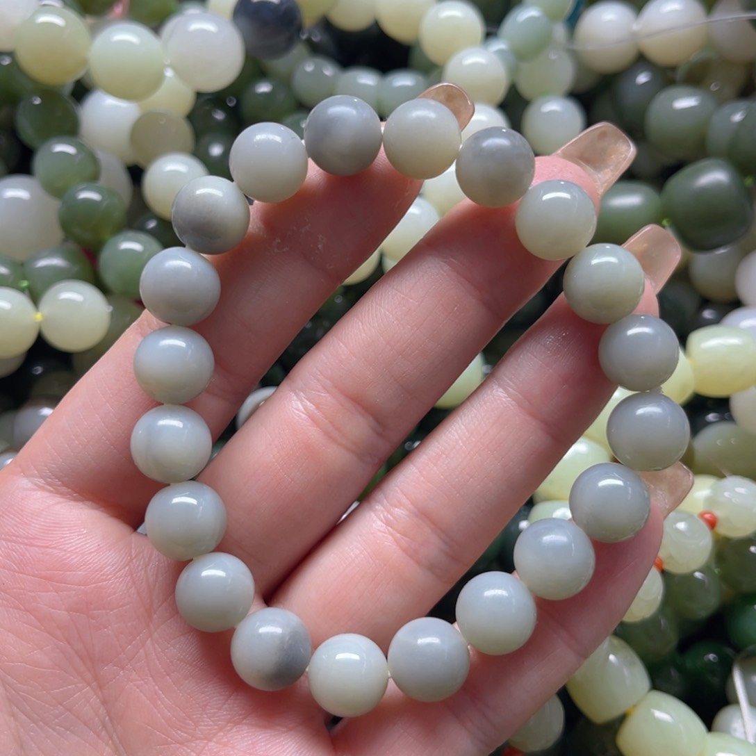 和田玉手链未镶嵌