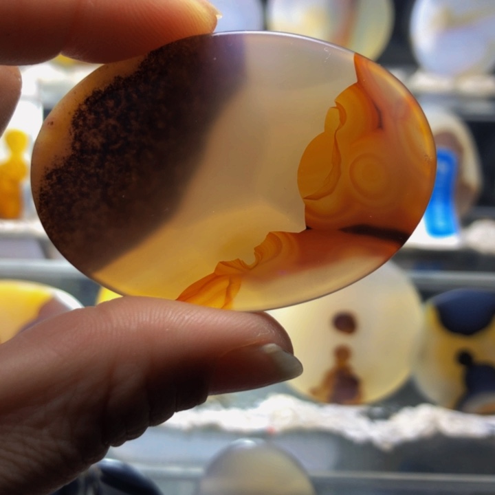 合金玛瑙/玉髓珠宝奇石31