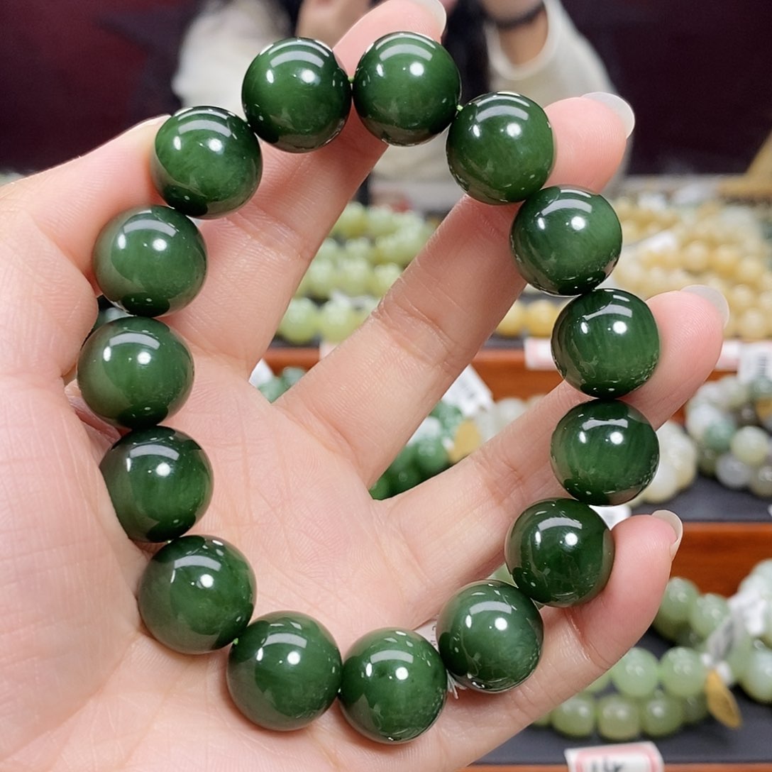 和田玉手链未镶嵌