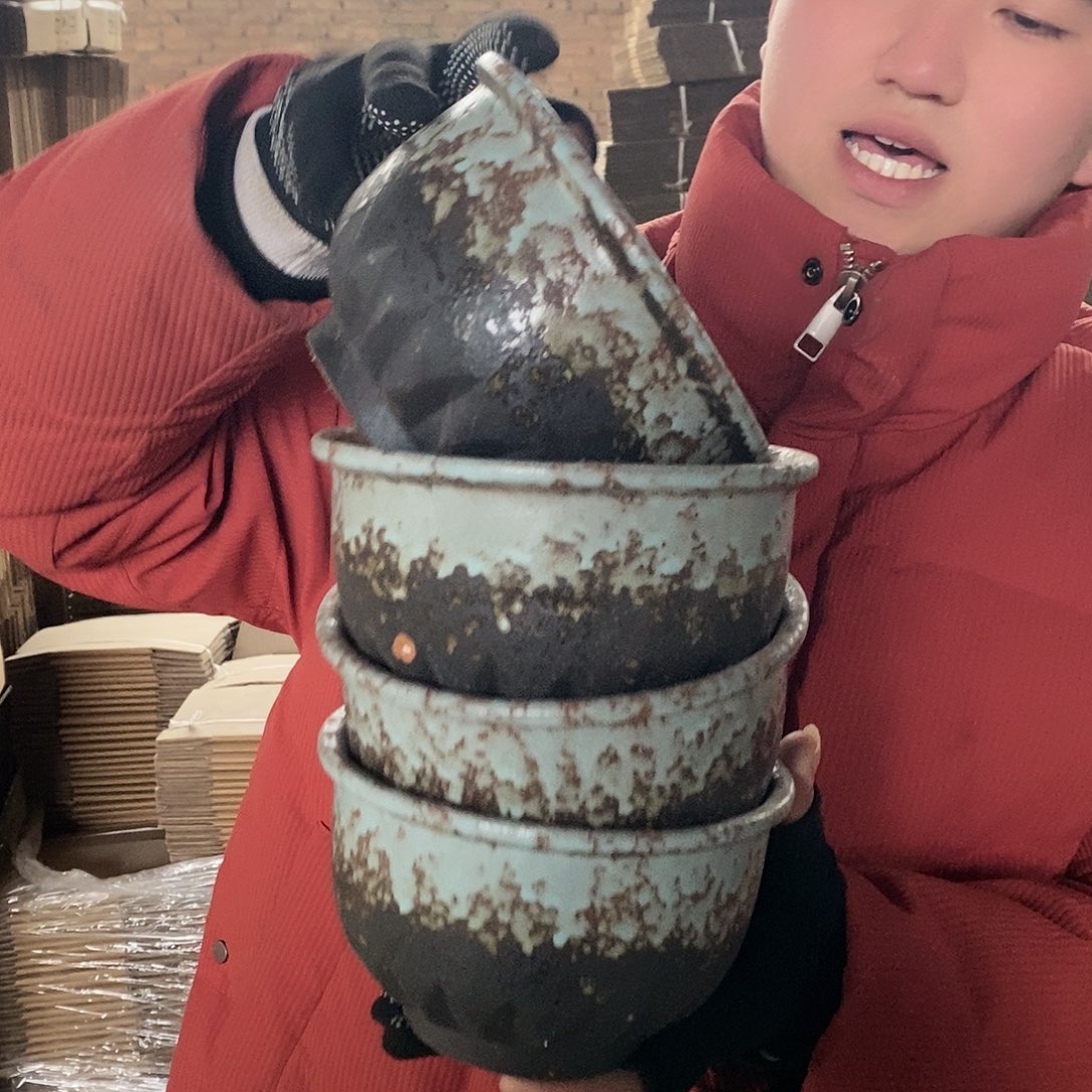 紫砂花盆瑕疵15/11d h j h g h j