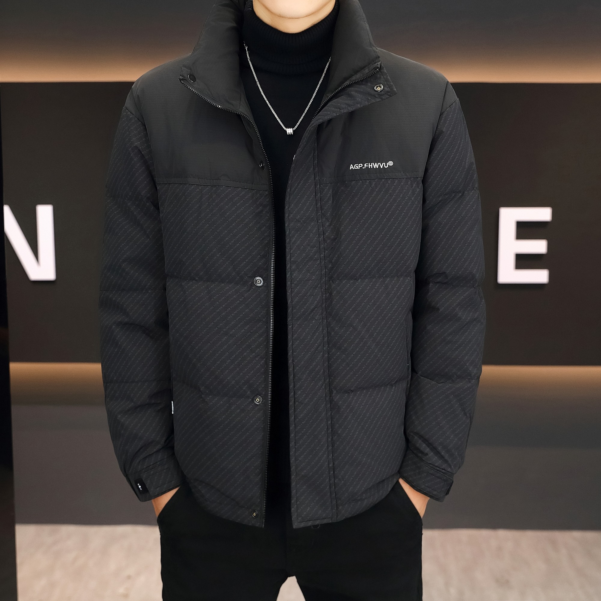 TUCANO/啄木鳥男士羽绒服男款鸭绒外套冬季保暖厚立领高级感上衣