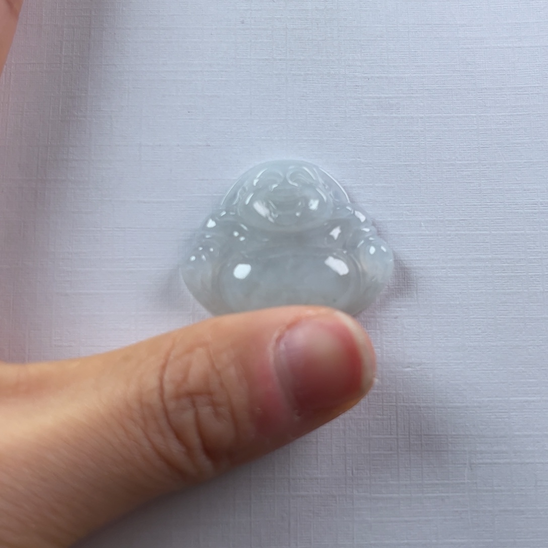 花****翡翠未镶嵌颈饰佛公