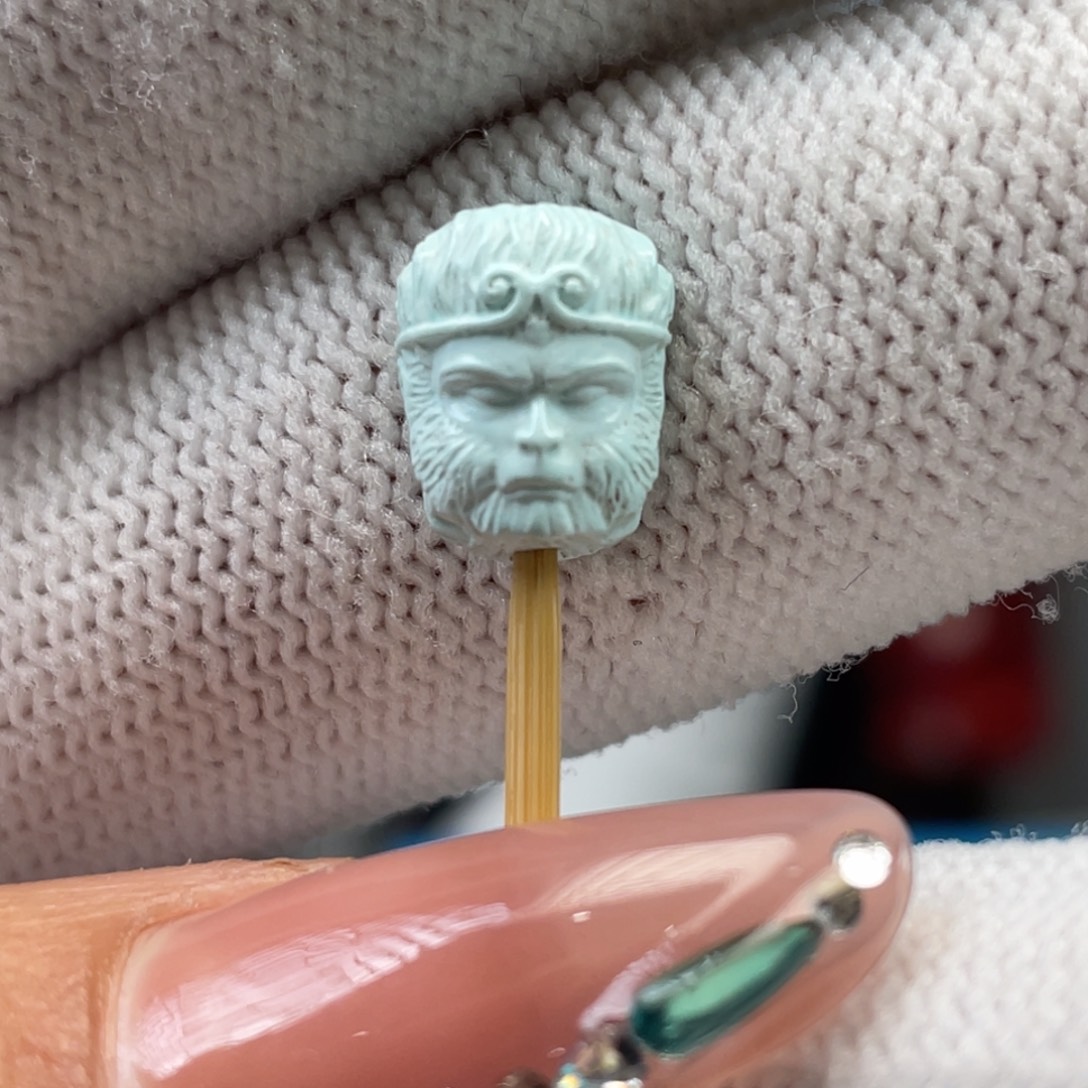 绿松石未镶嵌挂件