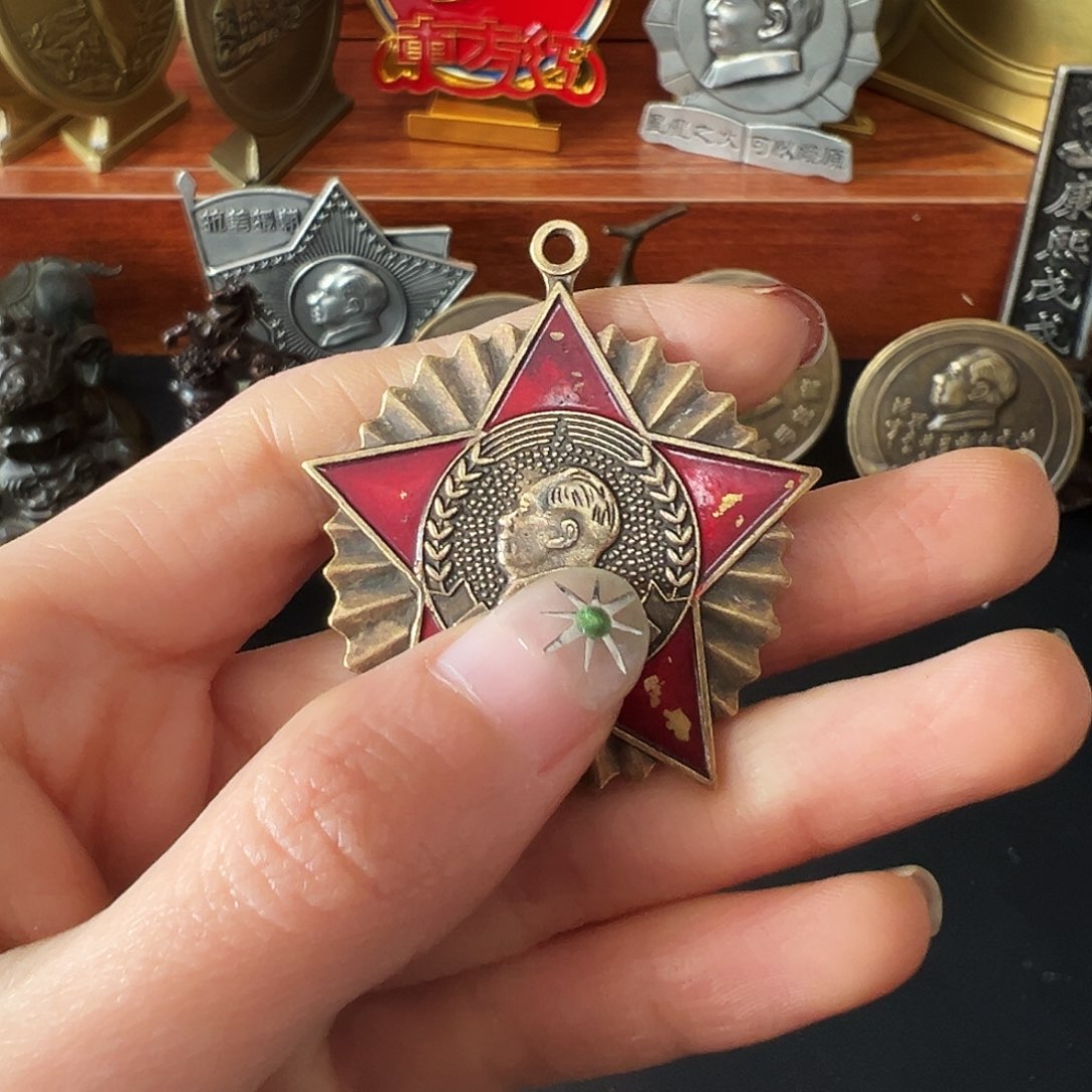 金属黄铜铜章链接