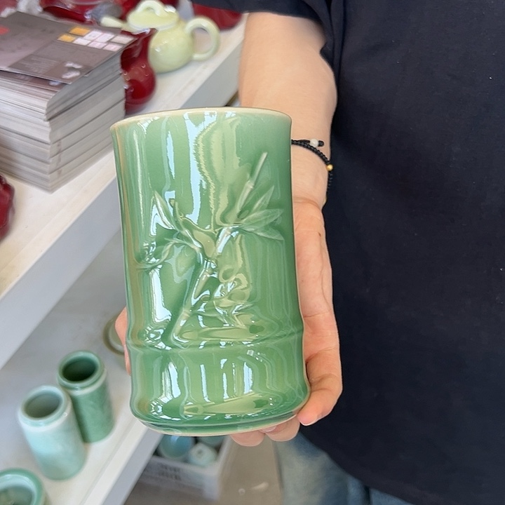 小米茶器龙泉青瓷