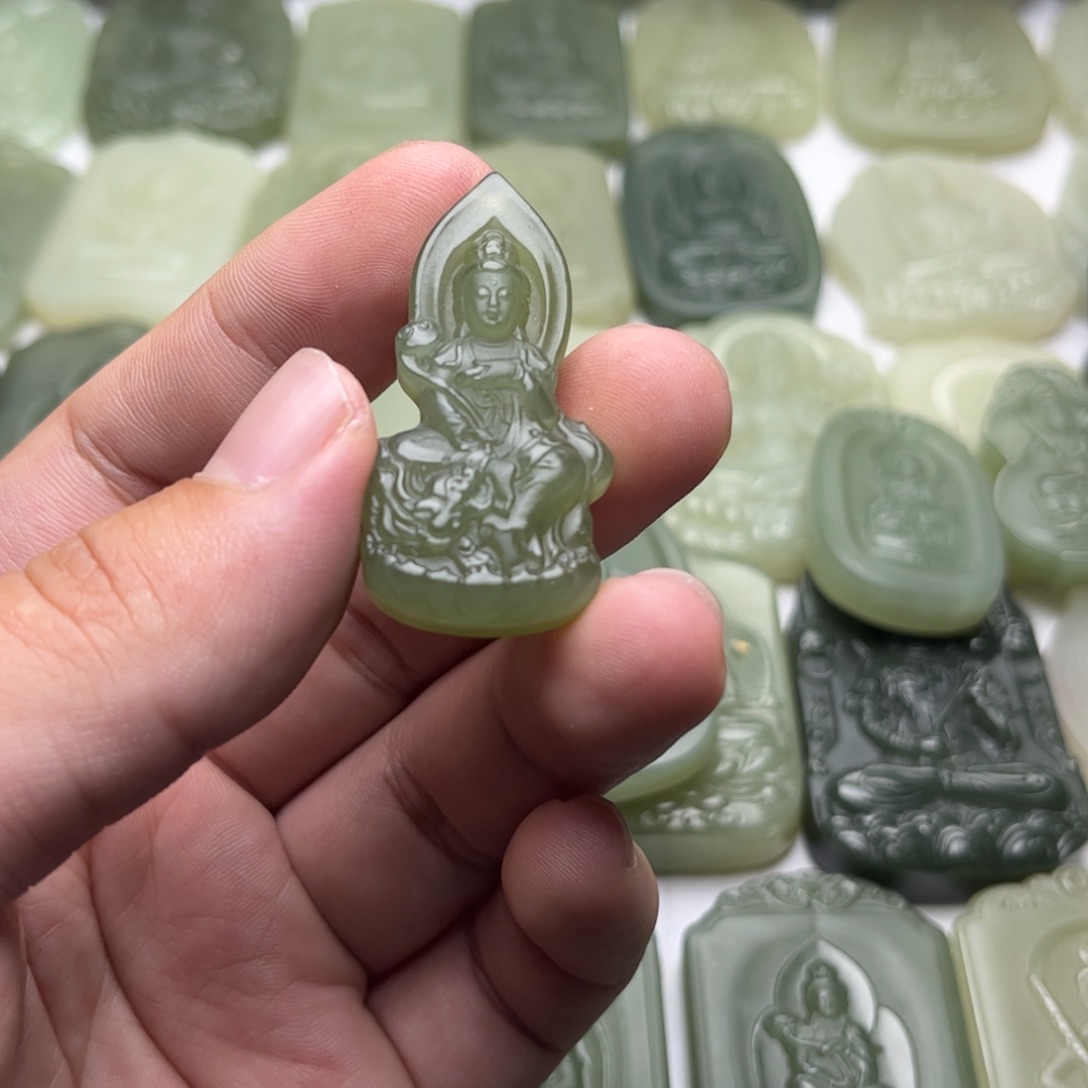 吉***弘定制和田玉天然正品和田玉