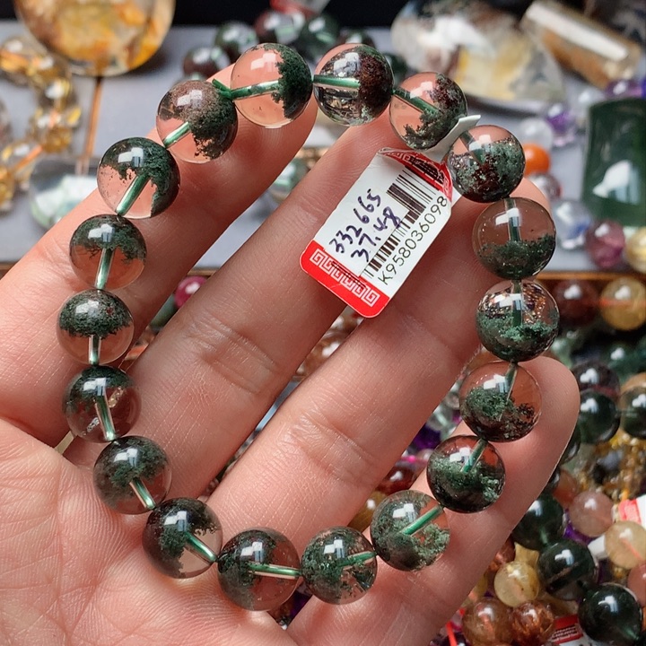 水晶手串未镶嵌天然