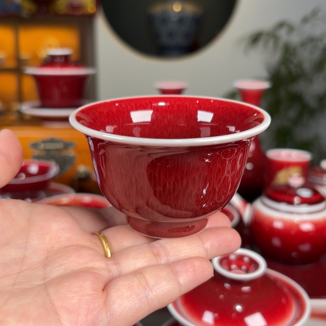 杯子景德镇高温原矿釉