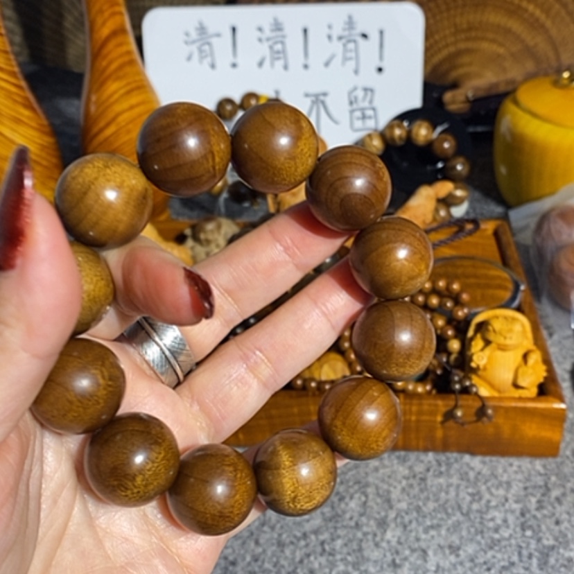 【闪购商品】金丝楠金丝楠木手把件