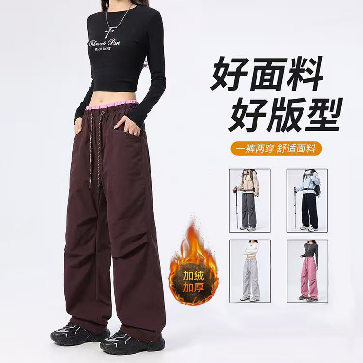 MIN SAN JIN重工特氟龙防水户外保暖防风冲锋工装裤