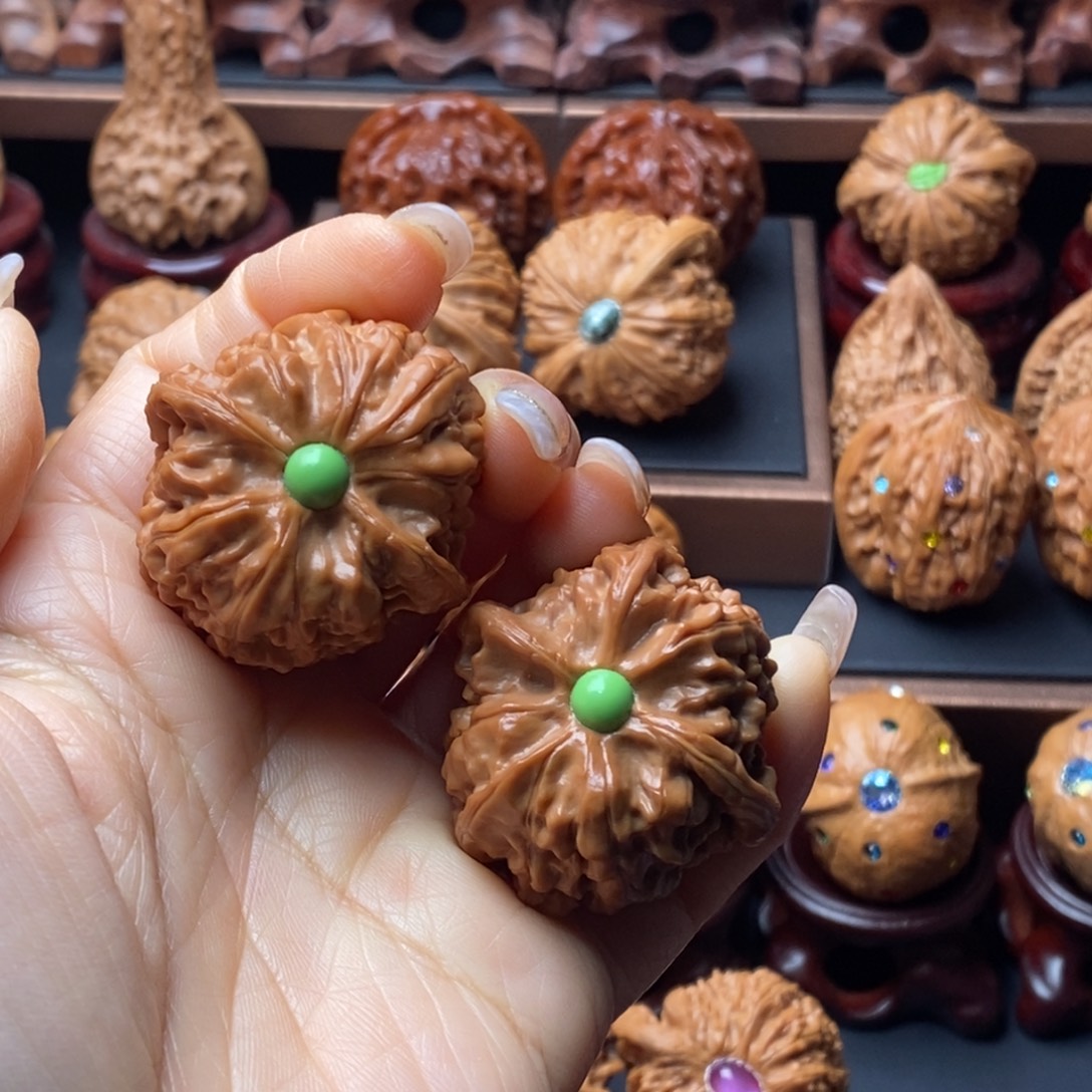 富***富吊坠文玩核桃平谷大枣