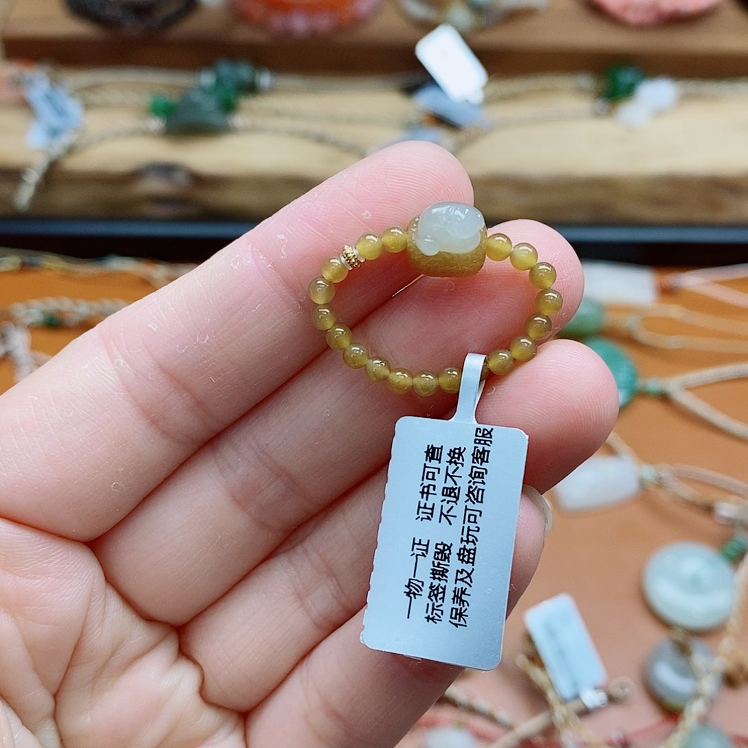 和田玉戒指未镶嵌c**n