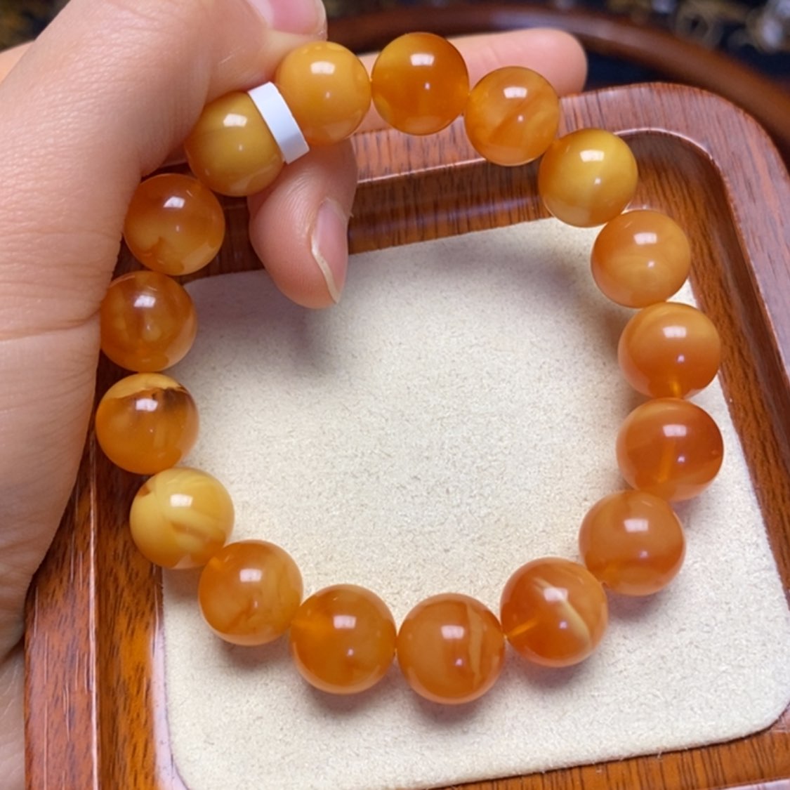 【闪购商品】蜜蜡手链未镶嵌手串