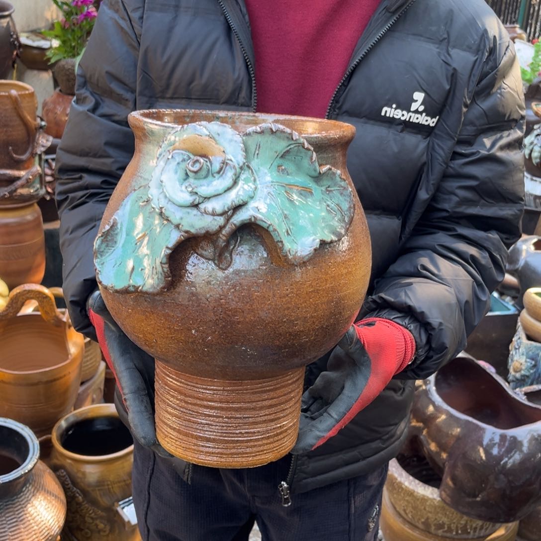 红陶高30口20无孔