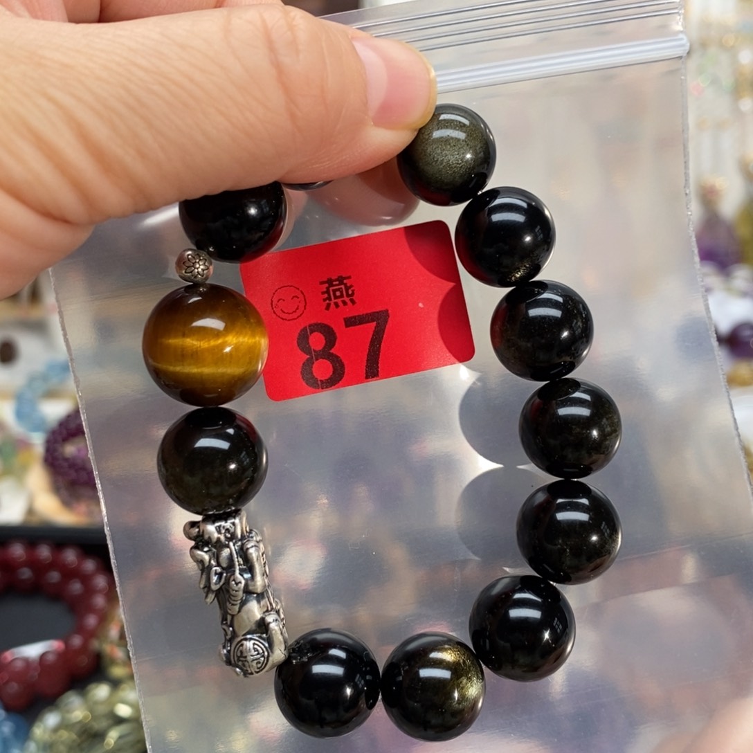 水晶手链未镶嵌多样性发一