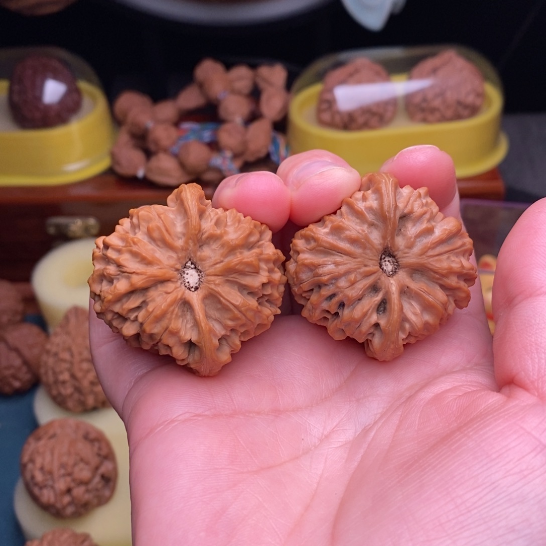 和***7文玩核桃吊坠40➕龙门涧修尖