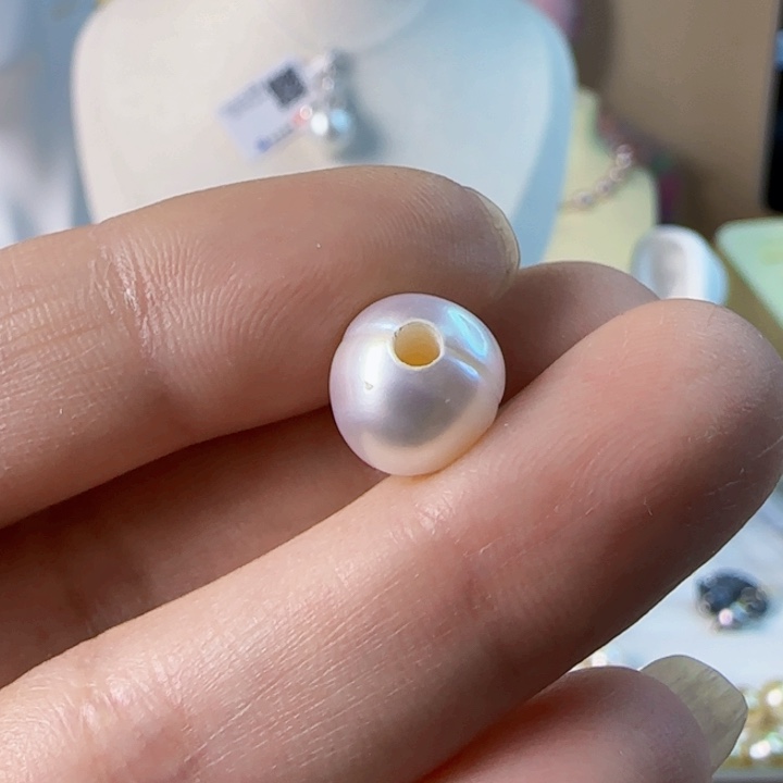 淡水珍珠裸珠未镶嵌依****2