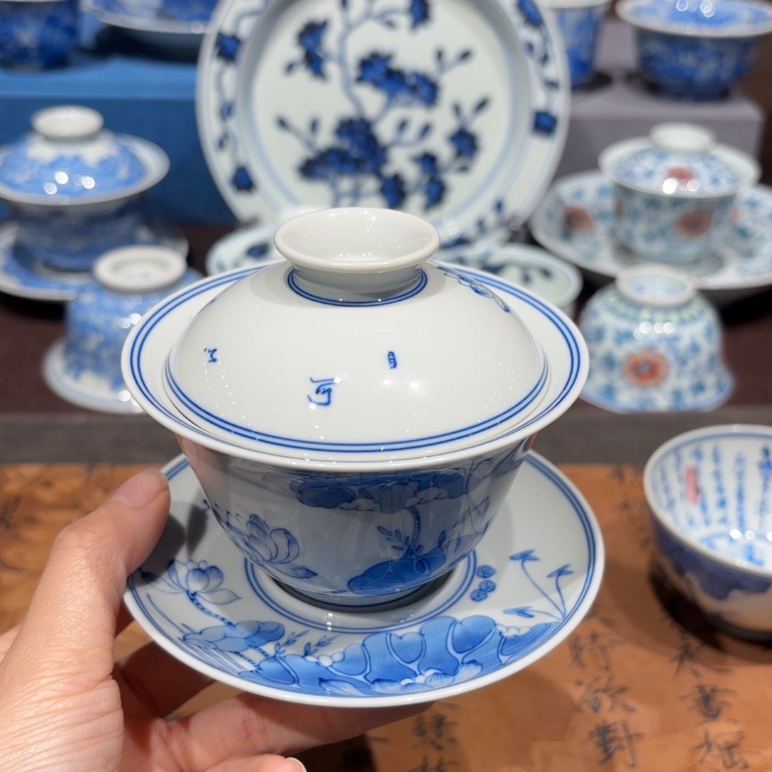 瓷片景德镇纯手工手绘