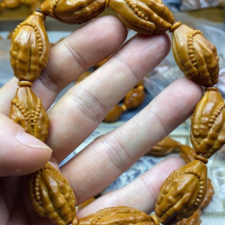 橄榄核手串/手链橄榄核雕工艺手串