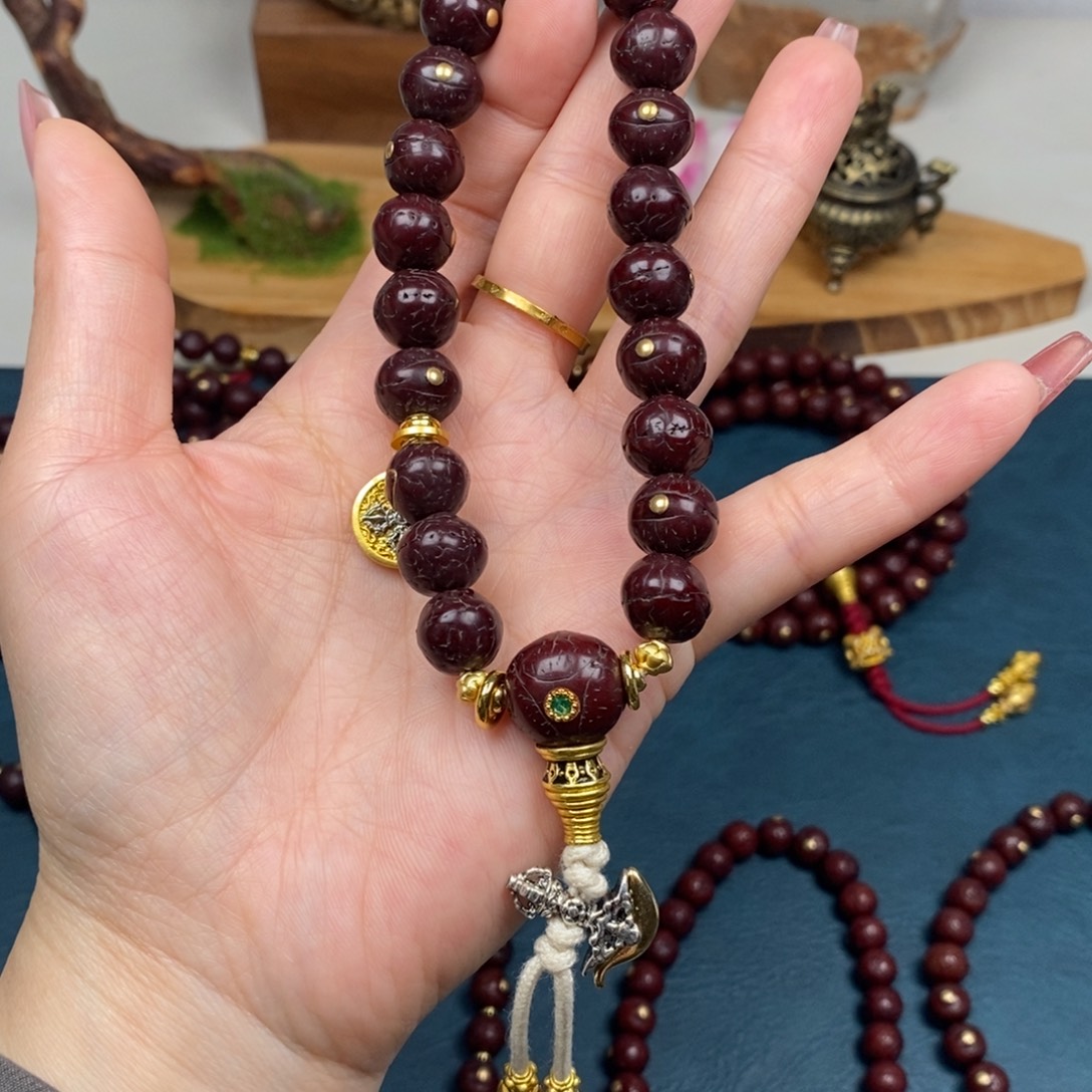 手串凤眼菩提手金钉简配11+