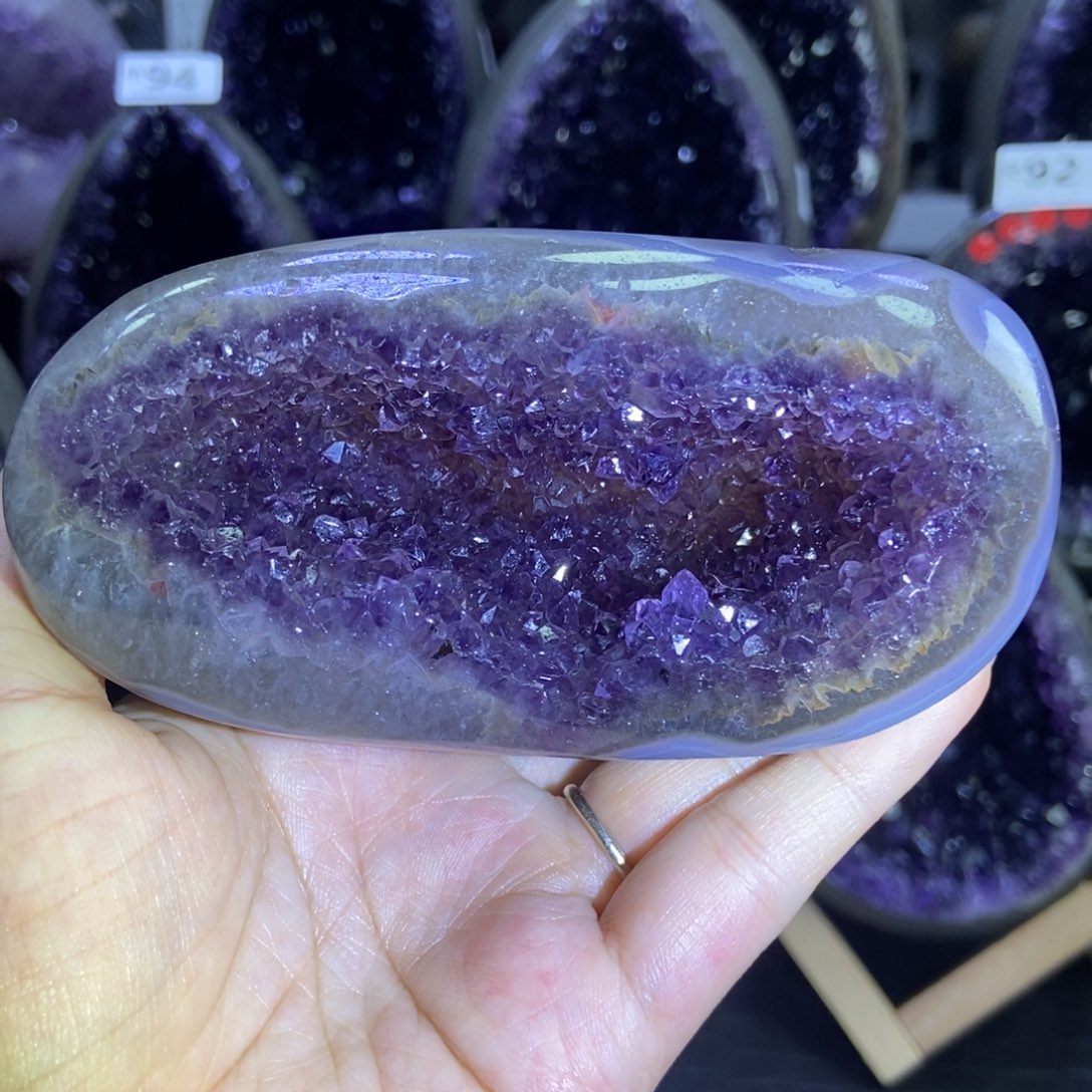 未镶嵌紫晶大型摆件（非配饰）天然