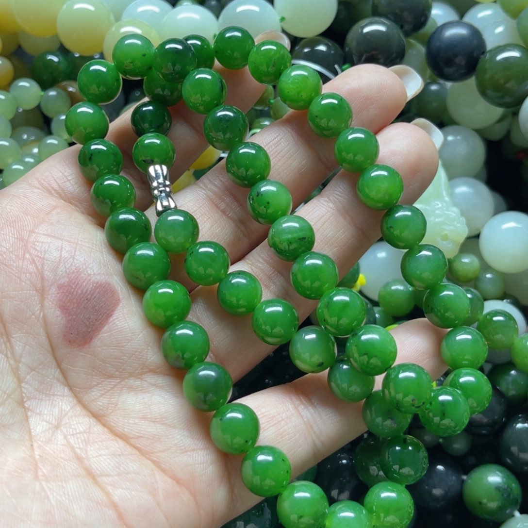 和田玉手链未镶嵌