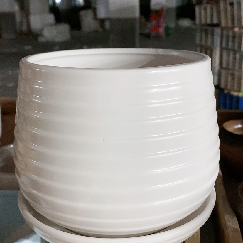 【闪购商品】红陶陶瓷花盆，多肉花盆