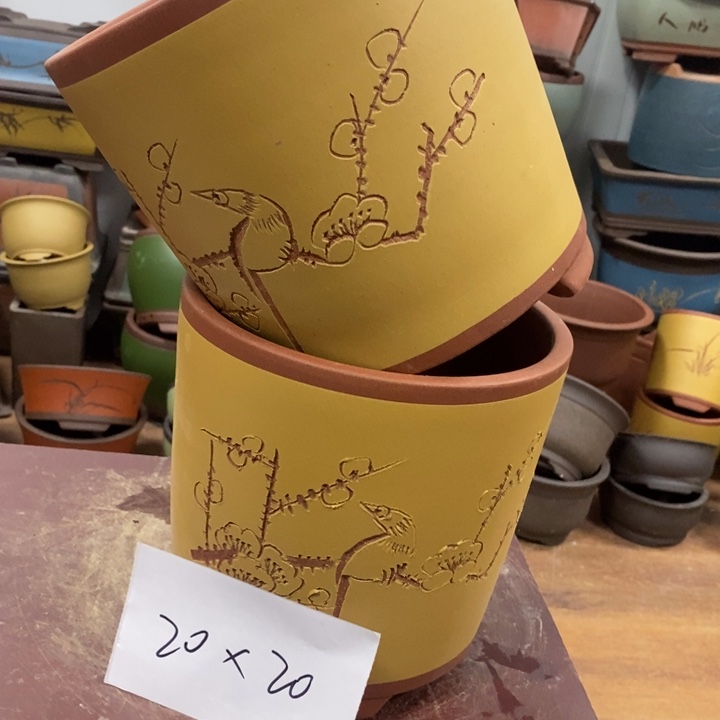 紫砂花盆破损包赔