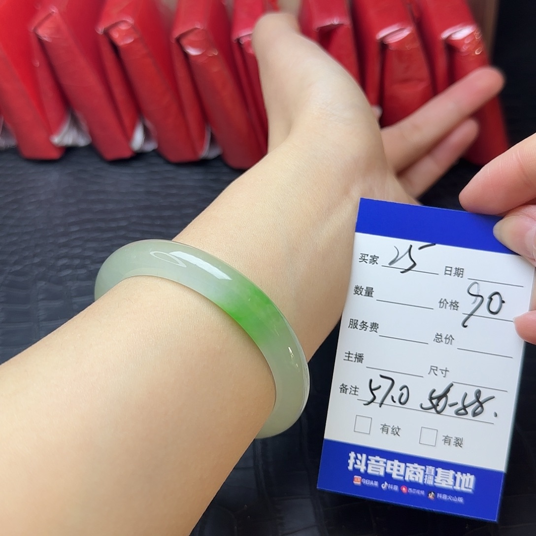 未镶嵌手镯翡翠25