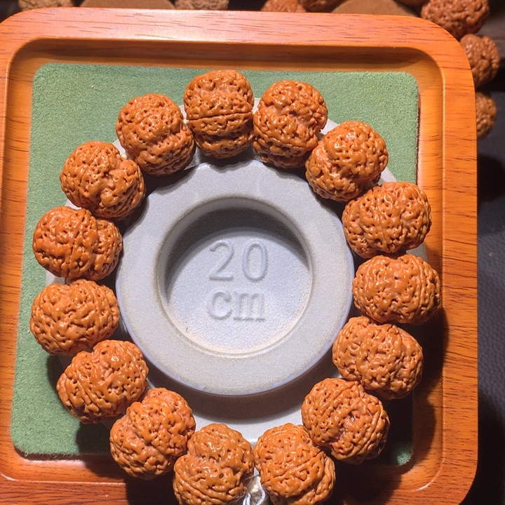 手串金刚菩提23+定制款麒麟梅花