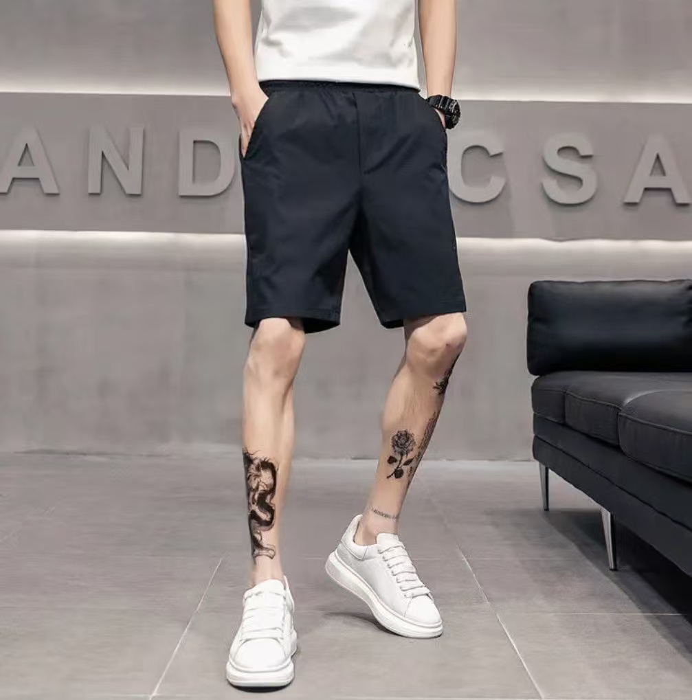 2025款D+夏季轻奢高端男士夏季休闲速干短裤