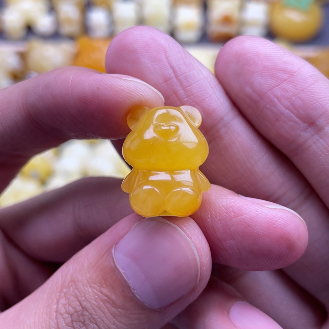 琥珀未镶嵌裸石蜜蜡