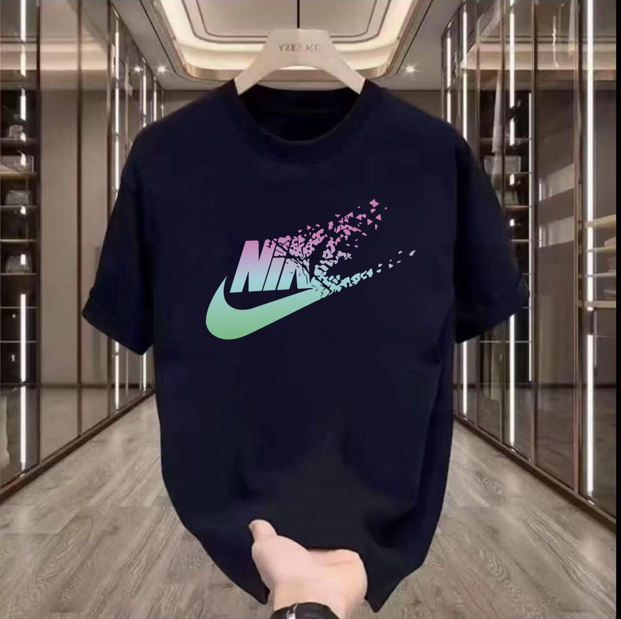 2025夏季新门店发货男女同款夏季短袖T恤男纯棉圆领-A35