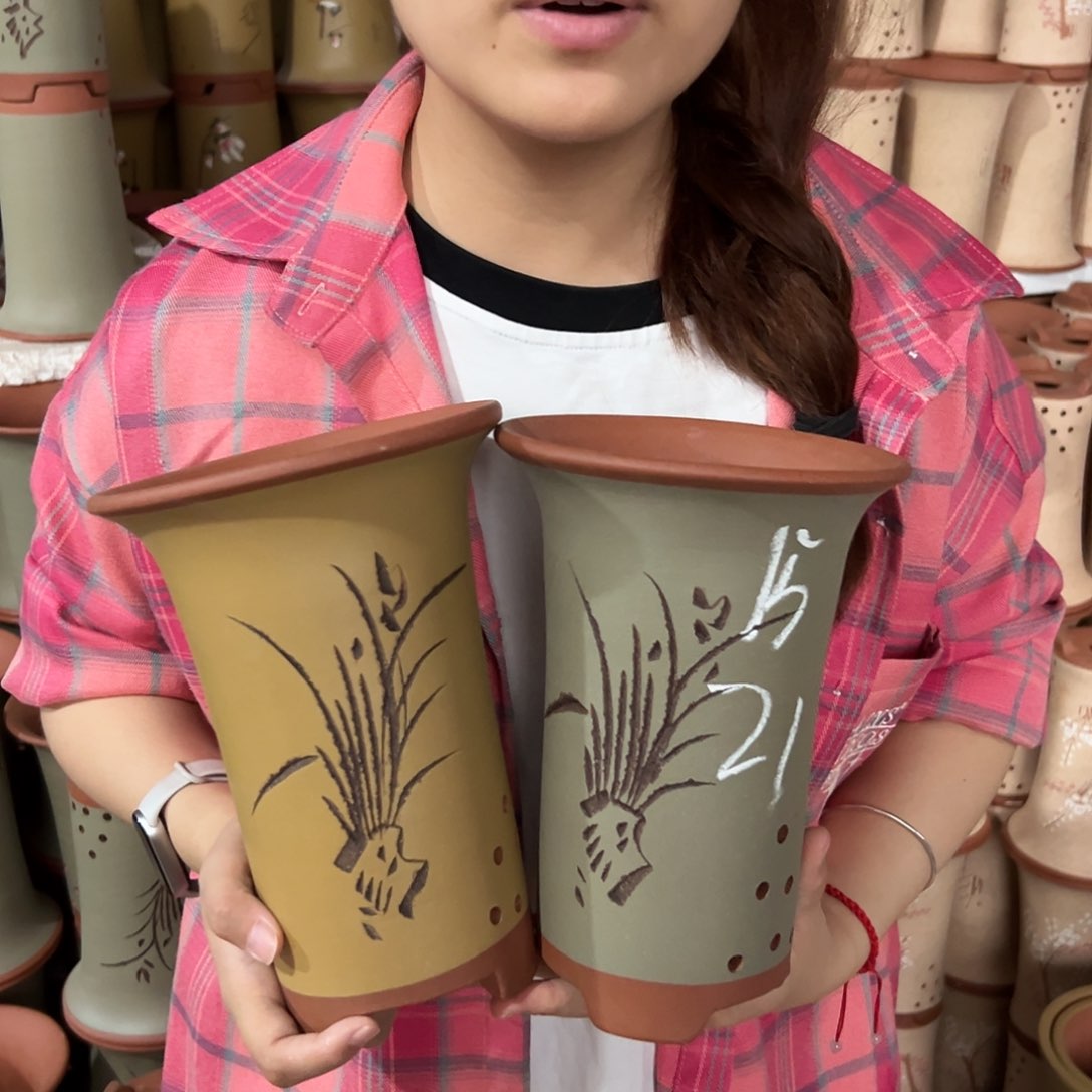 宜兴川阁紫砂花盆