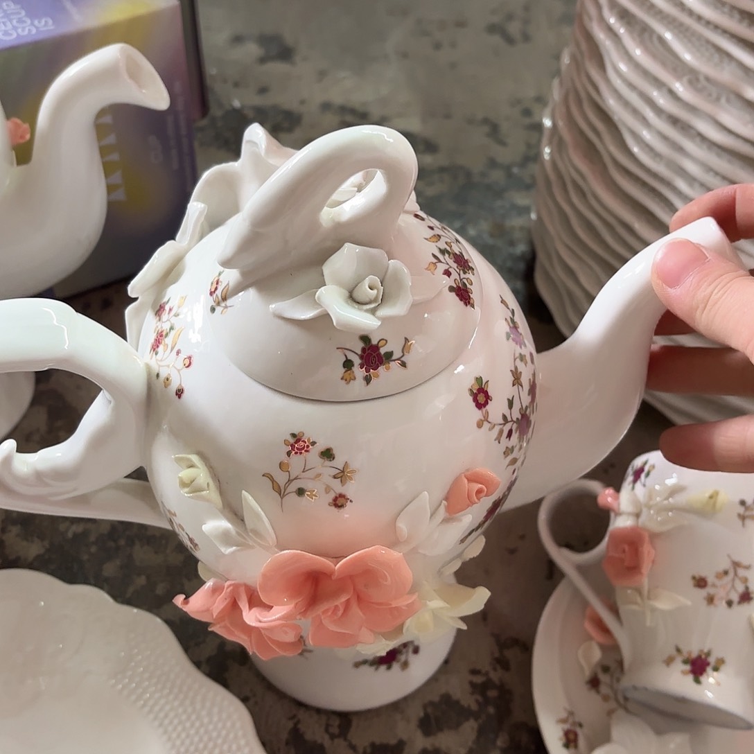 盘微瑕介意勿拍……1个壶