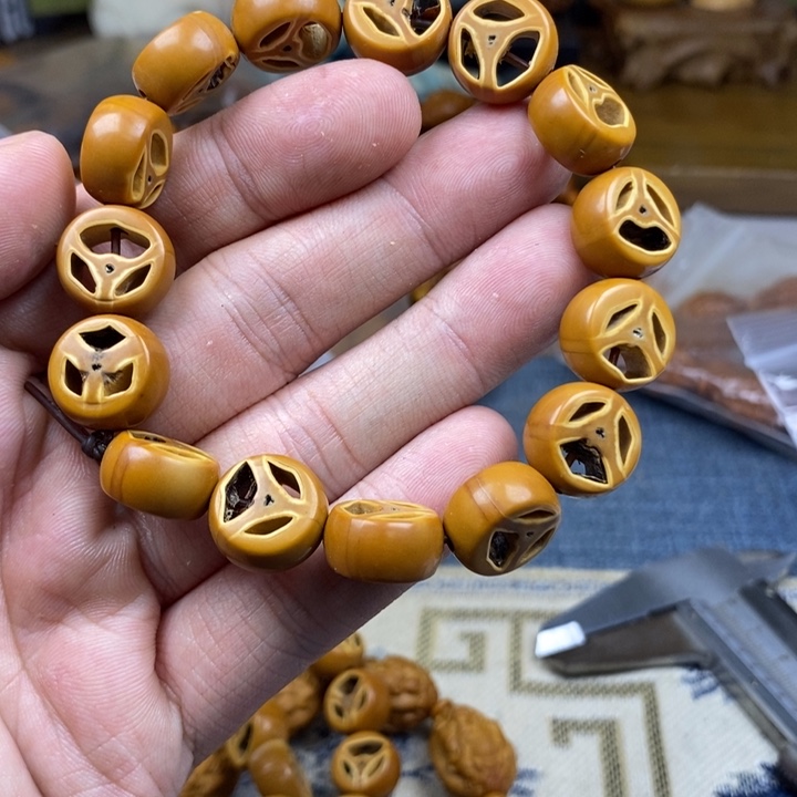 橄榄核手串/手链橄榄核雕工艺手串