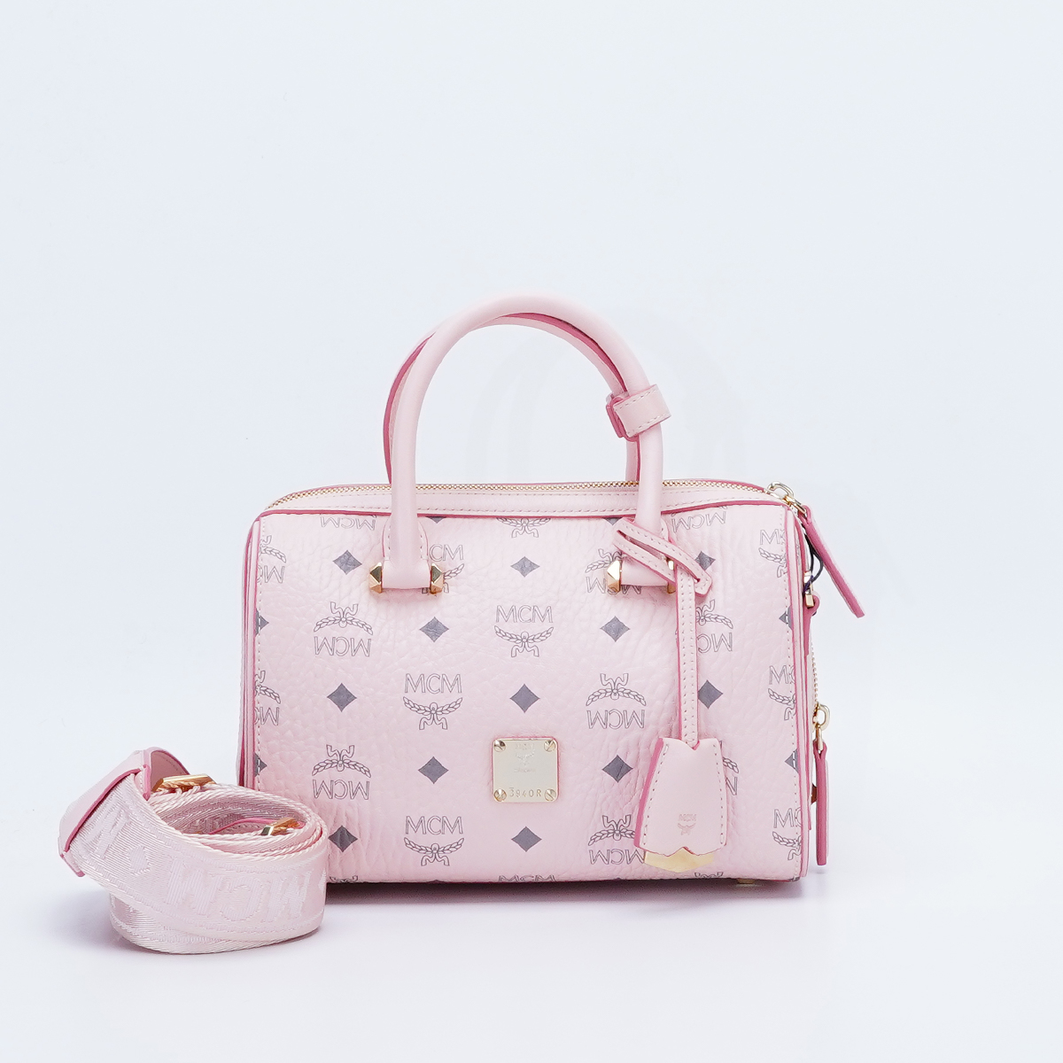 95新 MCM 【MCM专属】波士顿包小号/BG22015296