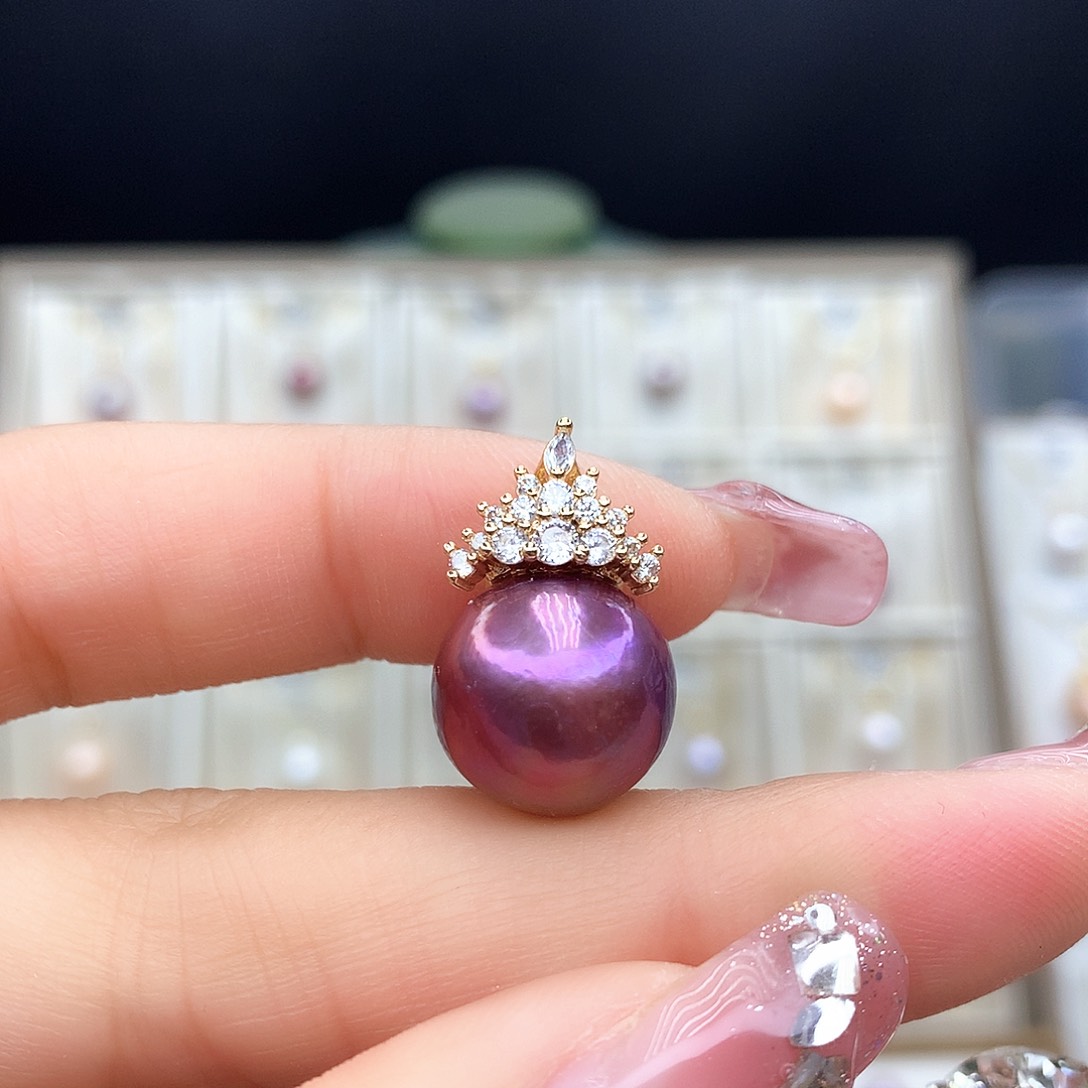 淡水珍珠颈饰合金